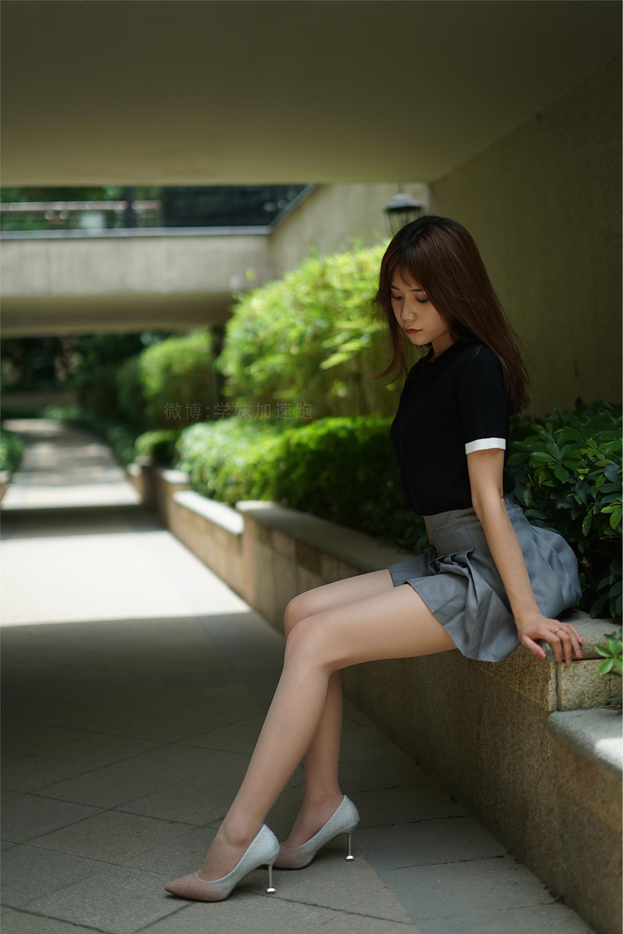 学妹加速跑 XM048《这天气看有点热-琪琪》